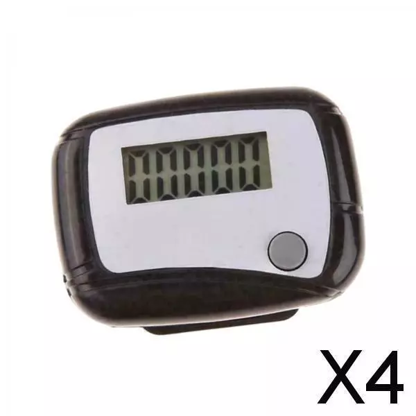 4X Pedometer Walking Fitness Exercise Jogging Climbing Accessories