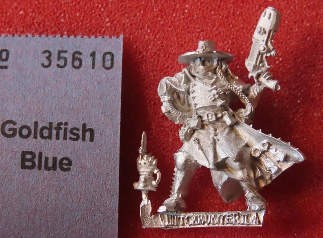 Warhammer 40K Inquisitor Lord Gideon Lorr – Figurine Metal Limited Edition OOP Inquisition