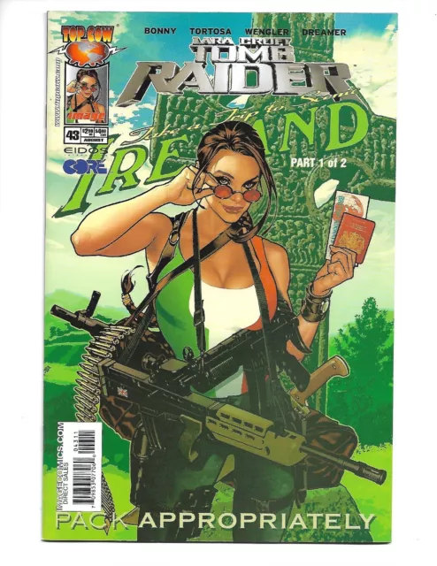Lara Craft Tomb Raider #43 NM- 2004 Top Cow / Image Comics Adam Hughes Cover GGA