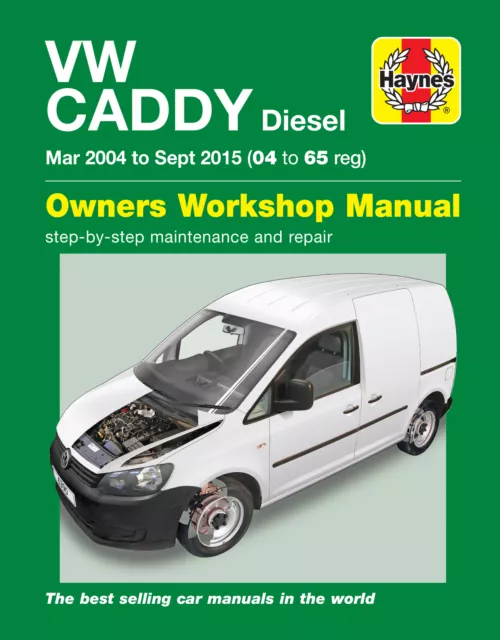 VW Caddy Diesel (Mar 04-Sept 15) 04 to 65 Haynes Repair Manual (Paperback)