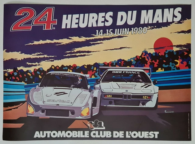 Anonyme, 1976 - 24 H DU MANS - Affiche Vintage Originale