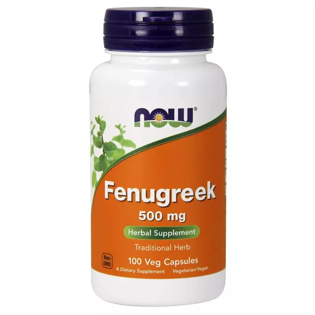 NOW FOODS, FENUGREEK 500mg 100 Veg. Kapseln SUPER PREIS