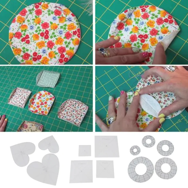 Acryl-Stickerei-Quilt-Vorlage für Patchwork-Nähen DIY Handwerkswerkzeuge
