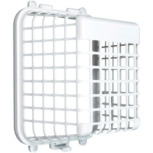 Dundas Jafine ProClean 4 In. Plastic Pest Barricade Vent Guard PBH50WZW Pack of
