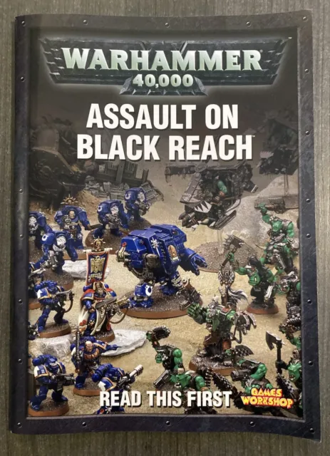 Assault on Black Reach Rulebook Warhammer 40k
