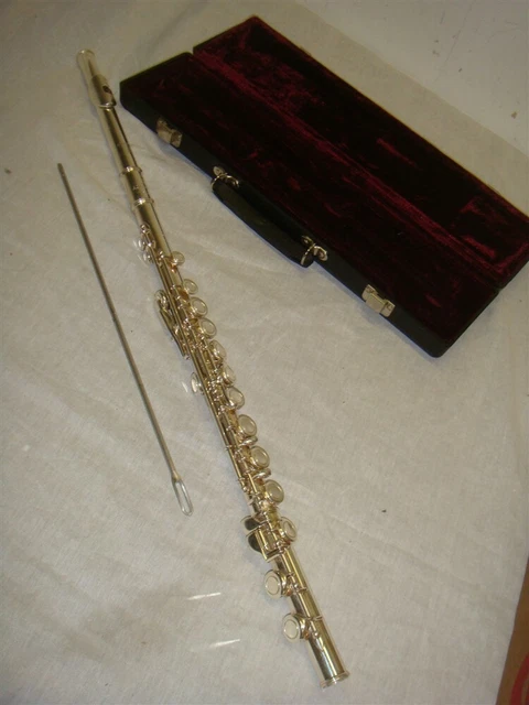 Amadeus Haynes Af500 Silver Plated C-Foot Closed Hole Flute