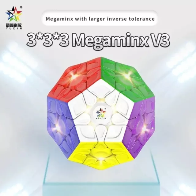 Yuxin Little Magic Megaminx V3 Cube magique magnétique Yuxin Speed Cube