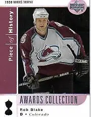 2002-03 UD Piece of History Awards Collection #AC7 Rob Blake - NM-MT
