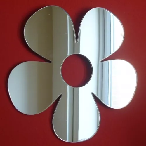 Daisy Shaped Acrylic Mirrors (Several Sizes Available)