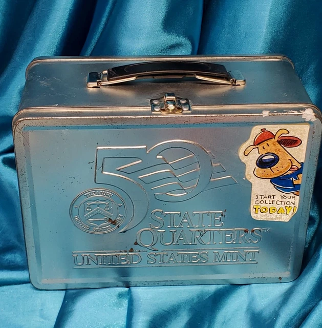 50 State Quarters Collectors Kit Lunch Box Hallmark 1999