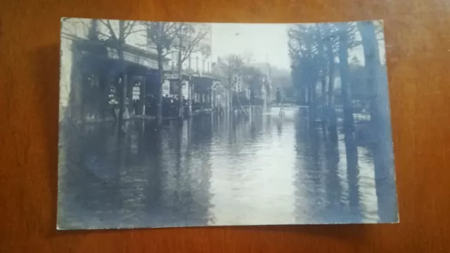 CPA - 94 - MUSHROOMY SUR MARNE - Floods on the Rue des Roches