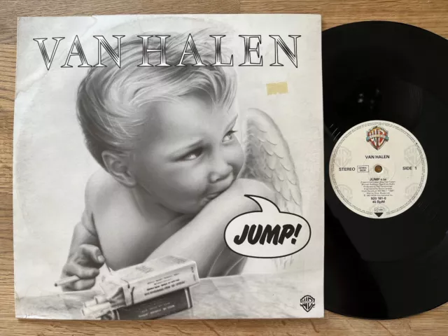 Van Halen Jump Maxi Single 12" Vinyl Warner Bros 920181-0 D  1983 VG+