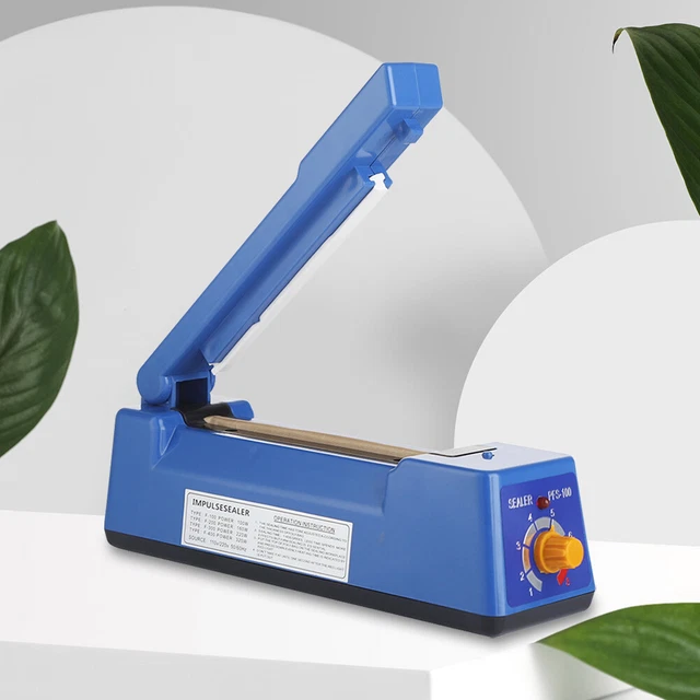 100/200mm Plastic Bag Sealer Kitchen Food Sealer Adjustable Food Packing Tools
