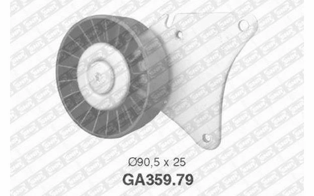 SNR Galet enrouleur pour PEUGEOT 406 GA359.79 - Pièces Auto Mister Auto