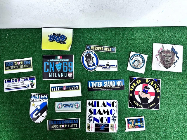Lot De 24 Autocollants Ultras Lazio - Eagles - Originaux Et Neufs