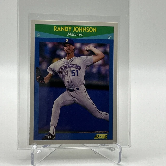 1990 Score Rising Stars Randy Johnson Baseball Card #52 Mint FREE SHIPPING