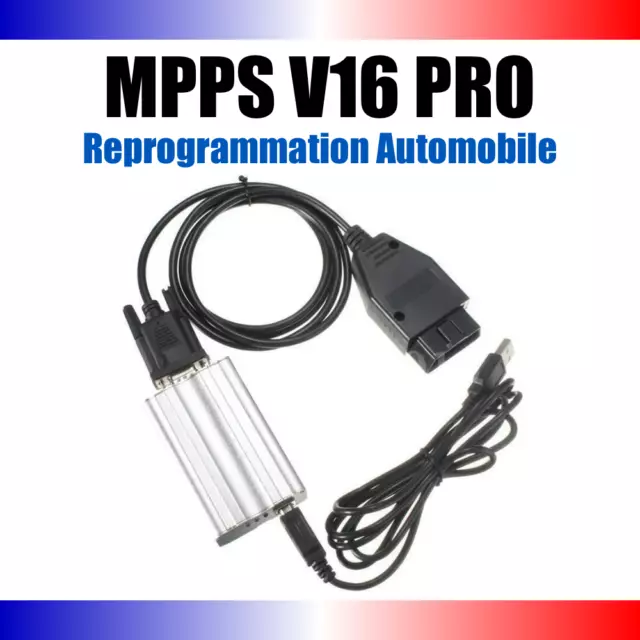 Interface MPPS V3.0 PRO + Logiciel MPPS V16 Flash TUNING - ECUSAFE EGR REMOVER