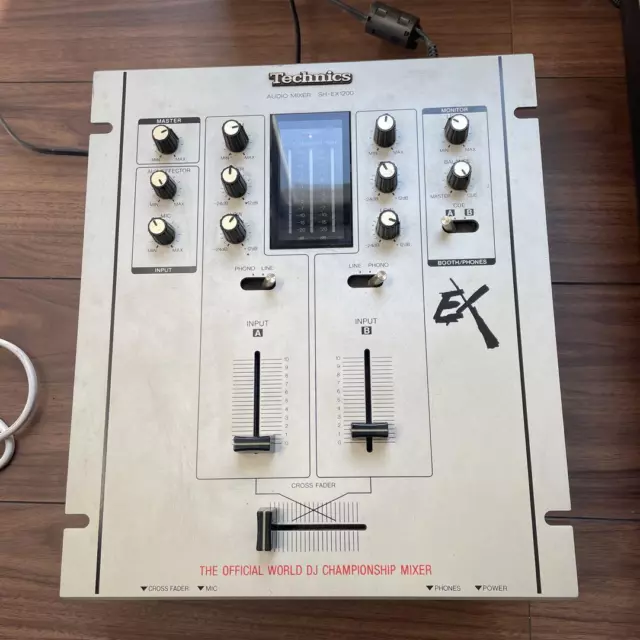 Technics DMC Official Audio DJ Mixer SH-EX1200 Analog Used Working from Japan