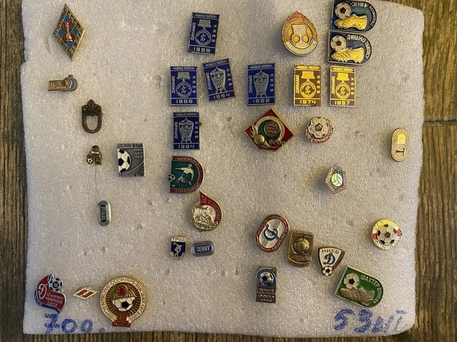 Lot Insignes Collection URSS Années 70 - Émaux D'origine