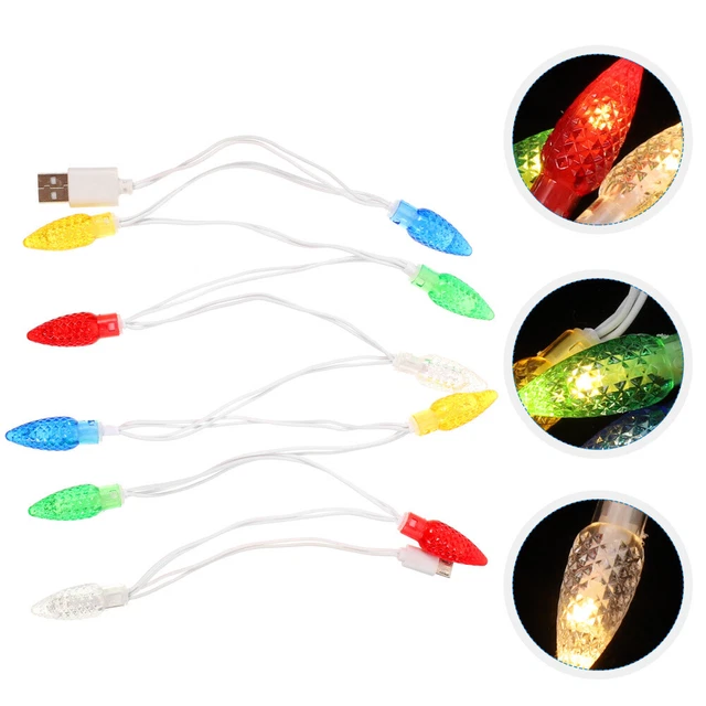 Lichtschnur-Datenkabel Telefon USB-Ladeleitung Handy USB Ladekabel Black