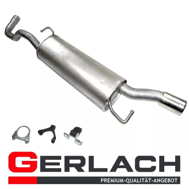 Pour Audi TT 1.8 T Turbo 1998-2006 Coupe Décapotable silencieux arriere 3171