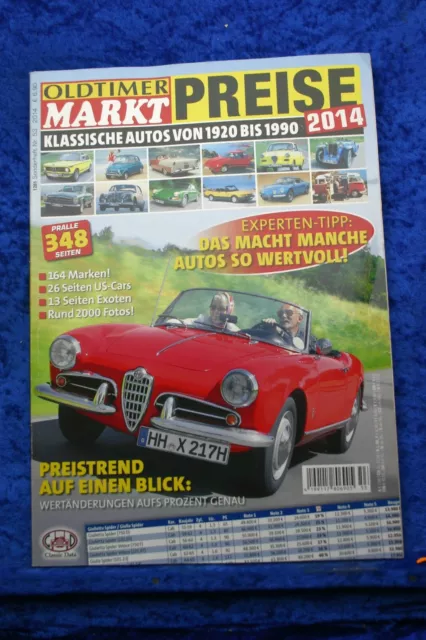 Oldtimer Markt Sonderheft Nr. 53 2014 Preise