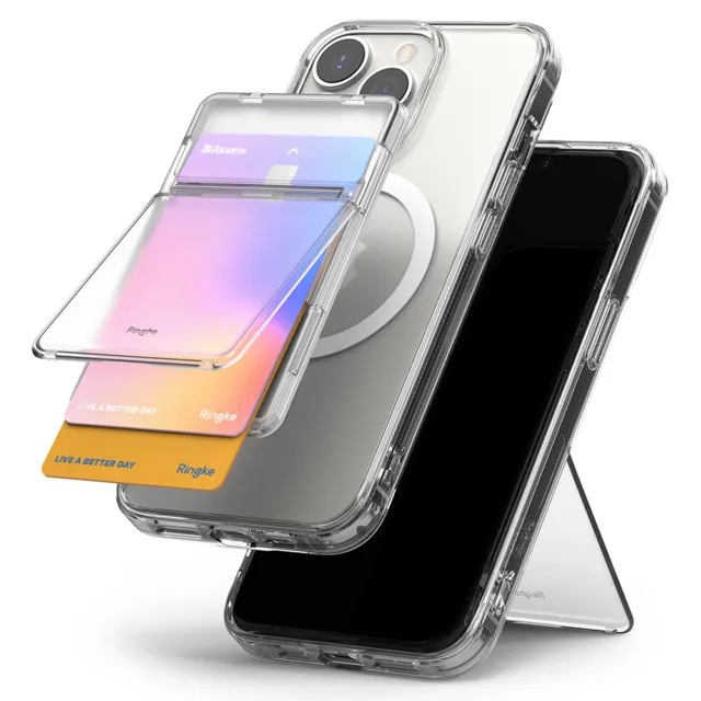 Ringke [Magnetic Stand Slot Card Holder] for Phone Case | Mag Safe Card Wallet