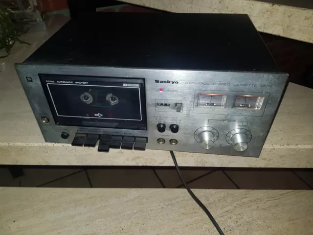 Sankyo STD-1700 - Vintage Stereo Cassette Deck Kassetten Deck Tapedeck