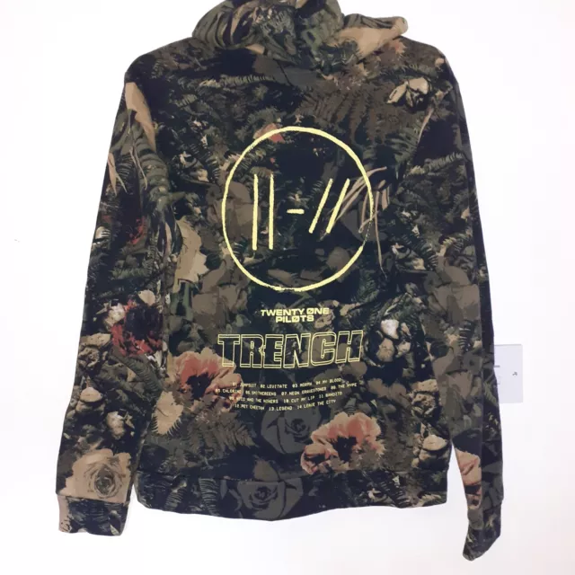 Official Twenty One Pilots Trench Hoodie Bandito Tour 2019 Medium 44inch Chest