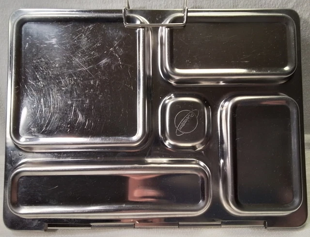PLANETBOX Rover Stainless Steel Metal 5 Compartments Bento LUNCH BOX PLANETBOX Rover Stainless Steel Metal 5 Compartments Bento LUNCH BOX