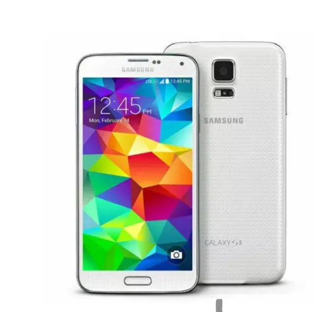 Samsung Galaxy S5 SM-G900 16GB Verizon CDMA Unlocked Smartphone White Grade A