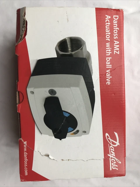 DANFOSS AMZ112 VALVE Actuator With Ball Valve. Could Be Faulty. For ...