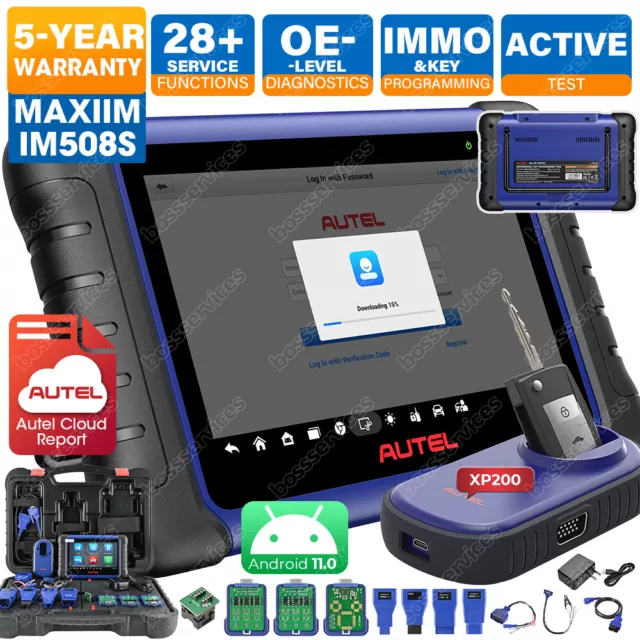 Autel MaxiIM IM508S IMMO Key Programming Tool Car Diagnostic Scanner Full System