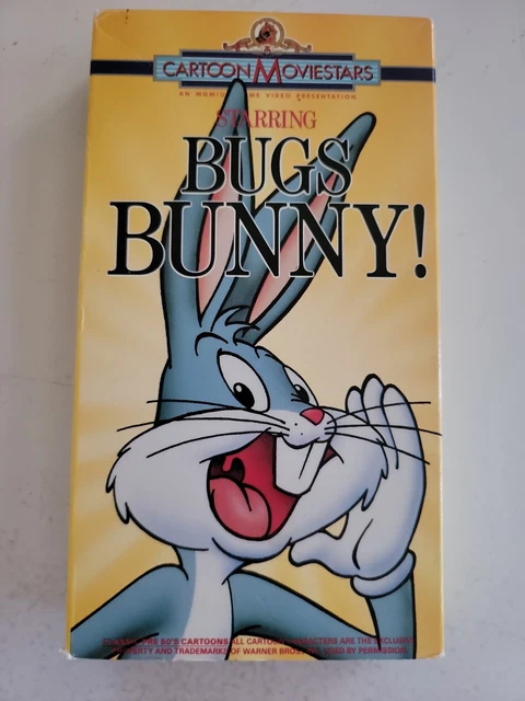 VHS STARRING BUGS Bunny (VHS, 1990) EUR 9,97 - PicClick FR