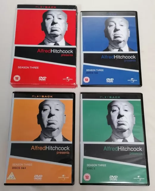 DVD - Alfred Hitchcock Presents TV Series Complete Season Three DVD Box Set PAL