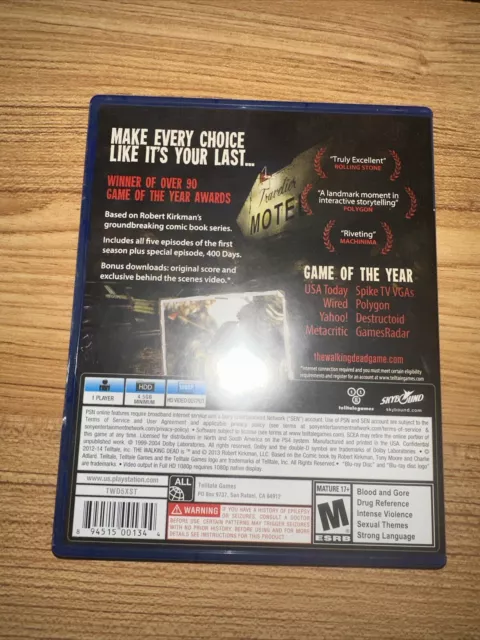 The Walking Dead: The Complete First Season Plus 400 Days (Sony PlayStation... 2