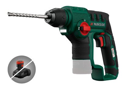 PARKSIDE® MARTEAU PERFORATEUR sans fil avec SDS-plus PBHA 12, 12 V EUR