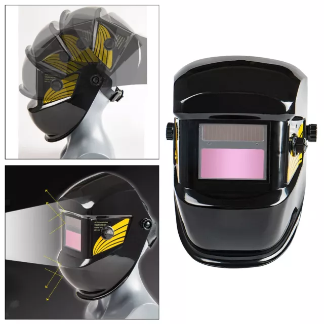 Elettrico Casco di Saldatura   Ombra Lens Auto Oscuramento per MIG MMA TIG