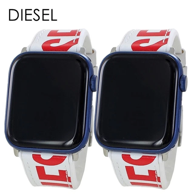 Pair Belt Apple Watch 8 Series Band Leather Leather Silicone Rubber 8 7 Series