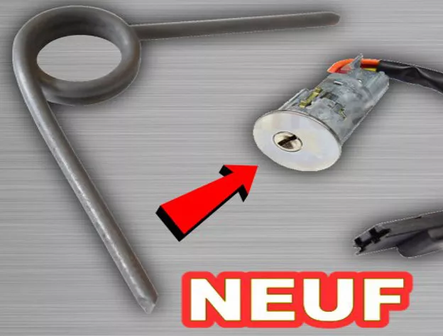 Commutateur d'allumage Baril Rép Printemps pour RENAULT TRAFIC NISSAN PRIMASTAR