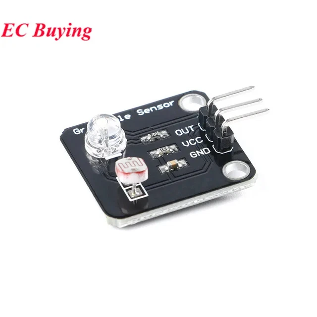 Arduino Photosensitive Resistor Light Sensor Analog Grayscale Sensor Module