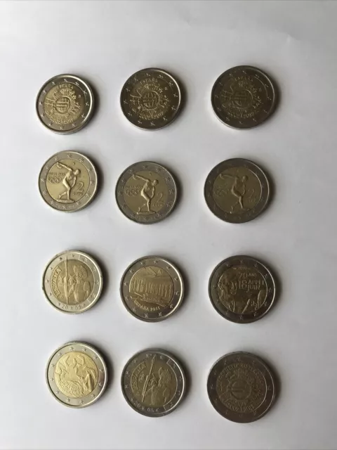 monedas conmemorativas de 2 euros