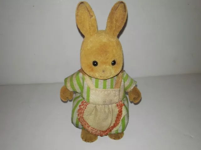 Forest Families Rabbit (doe)With apron  and dress  (Barenwald Sylvanian Families