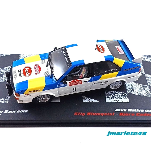 EDICOLA CAMDEFRA058 Scale 1/43 | AUDI QUATTRO N 2 RALLY LYON-CHARBONNIERES 1984 B.DARNICHE - A