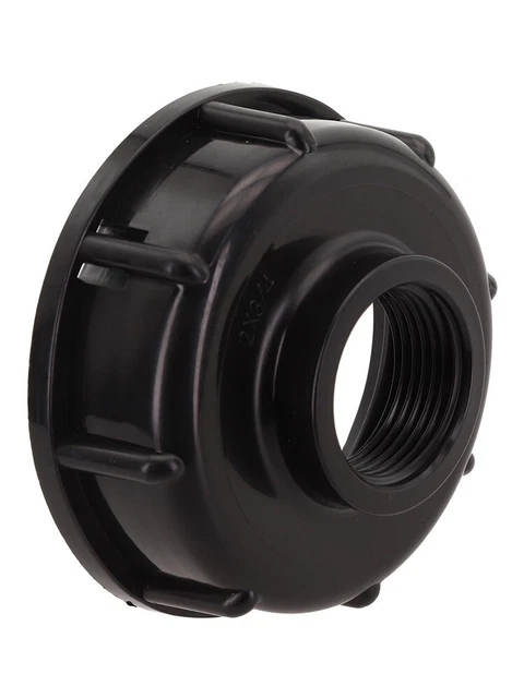 IBC Adattatore serbatoio 3/4 , Presa rubinetto acqua piovana per 1000L contenitore serbatoio tamburo S60X6 (connettore in plastica