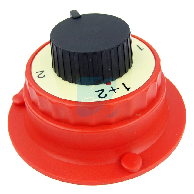 MARINE DUAL BATTERY Switch Isolator Boat Electrical Battery Selector RV