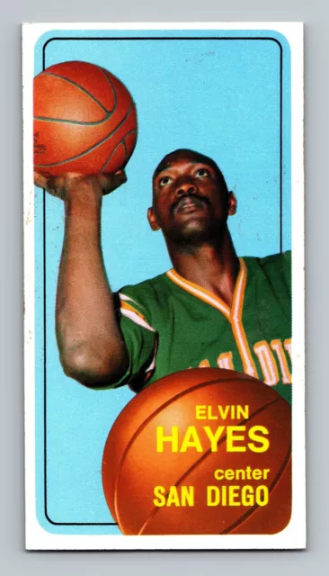 1970 Topps #70 Elvin Hayes EXMT-NM San Diego Rockets Basketball Card