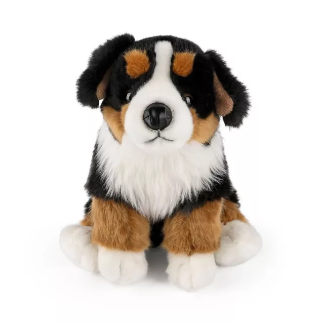 Living Nature Boyero de Berna Mountain Perro 23CM-AN674 Animal la Selva Peluche