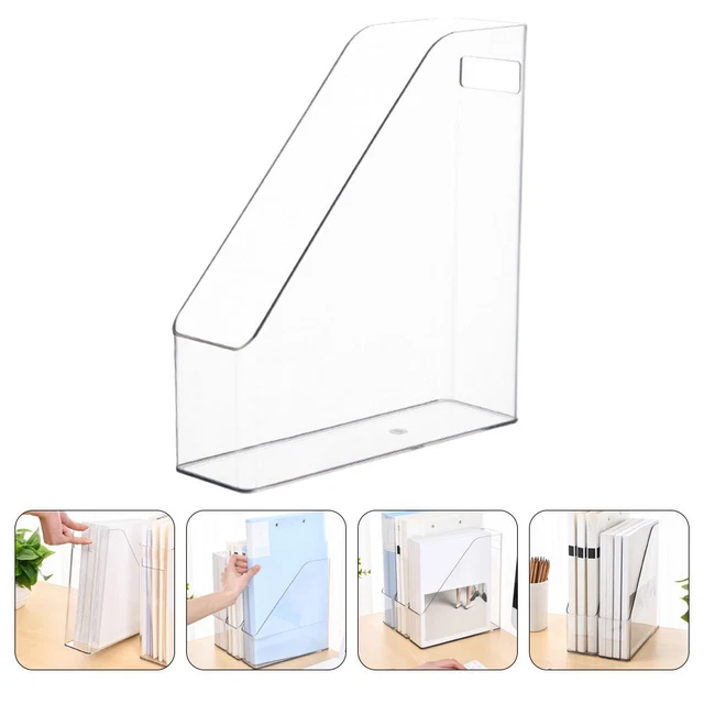 Goodpick Portariviste morbido cestino per libri, in corda di cotone bianco per riporre libri, giornali e documenti per bagno, WC, soggiorno, portariviste decorativo per casa e ufficio