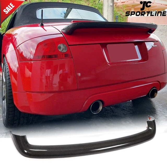 REAL CARBON REAR Trunk Spoiler Wing For Audi TT Mk1 Type 8N / TT